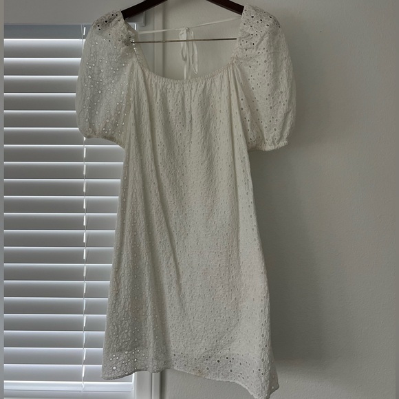 reception dress mini Lovely Lace Reception Mini Dress- White – Wandering Rhodes Boutique